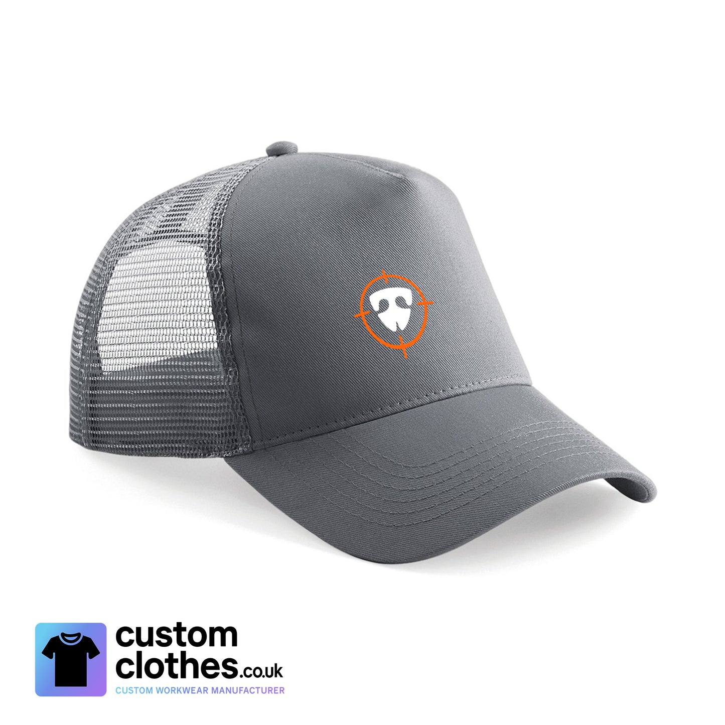 Mesh Back Cap — Solid Grey