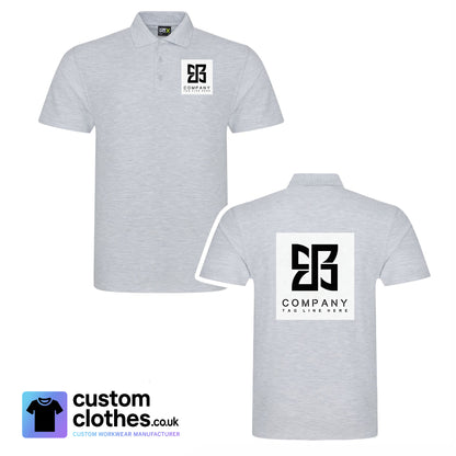 RTX-POLO heather-grey AST-006448 [SB000048|RTX-POLO|heather-grey|AST-006448]