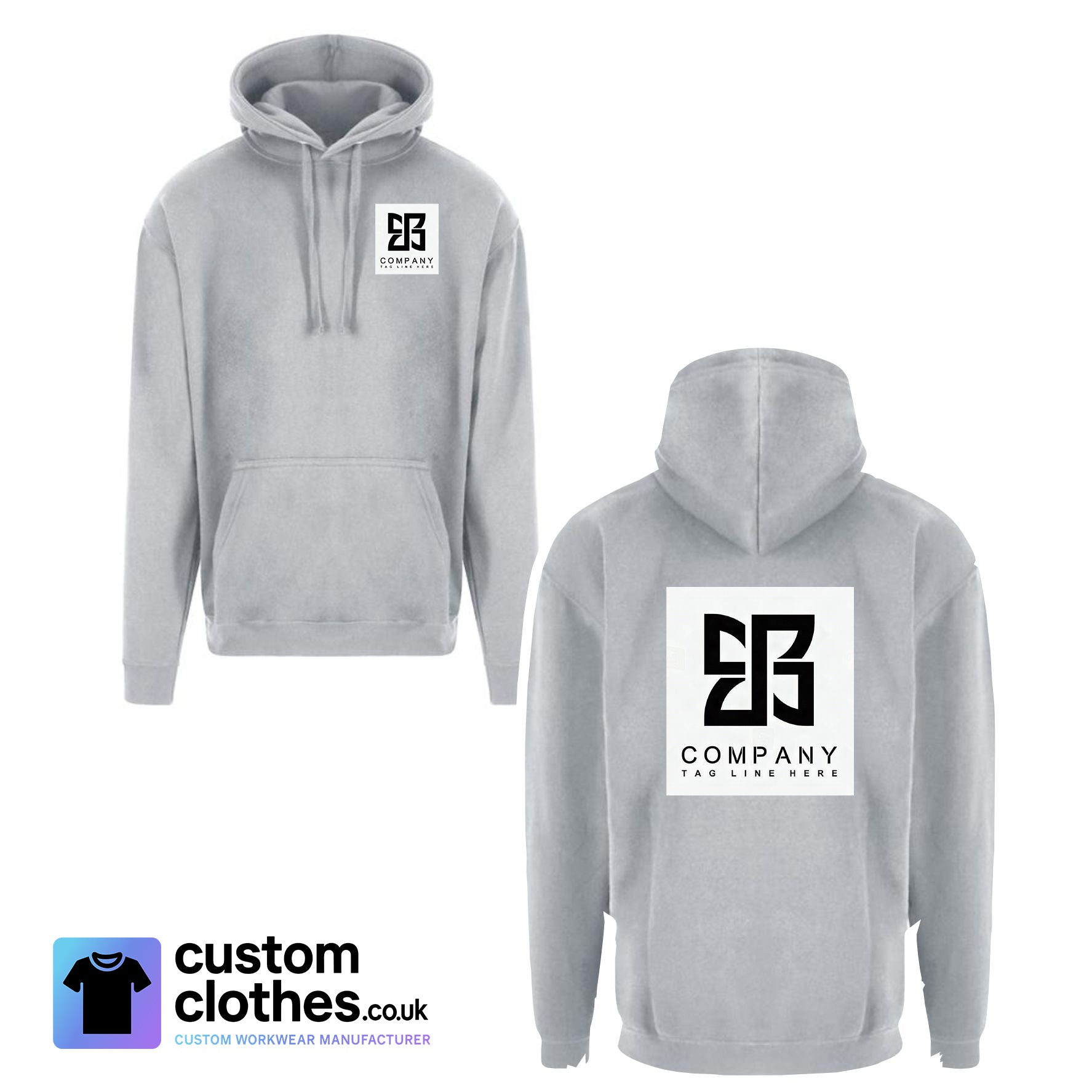 RTX-HOODIE-CHEST-LOGO heather-grey AST-006479 [SB000048|RTX-HOODIE-CHEST-LOGO|heather-grey|AST-006479]