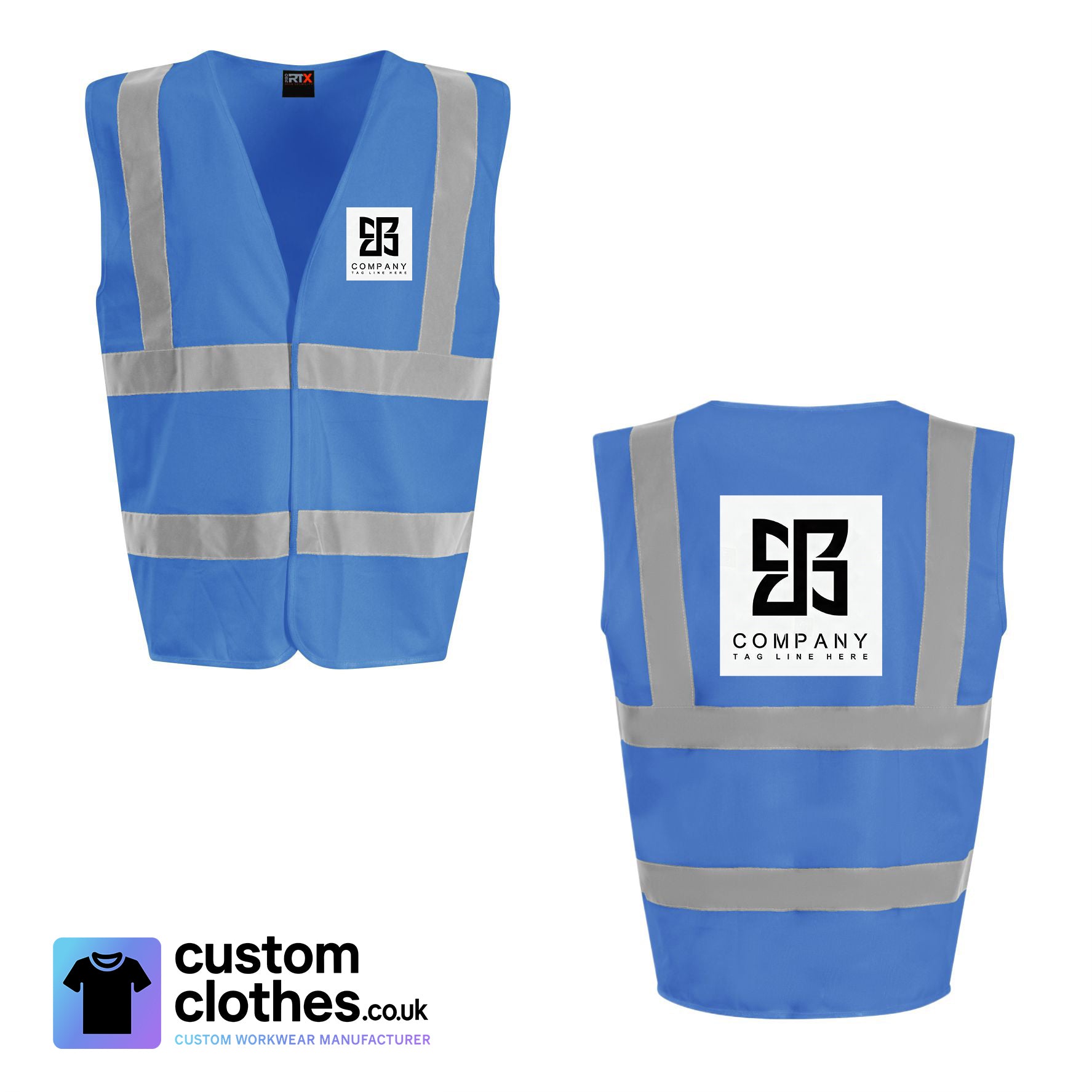 HI-VIS-VEST royal-blue AST-006486 [SB000048|HI-VIS-VEST|royal-blue|AST-006486]