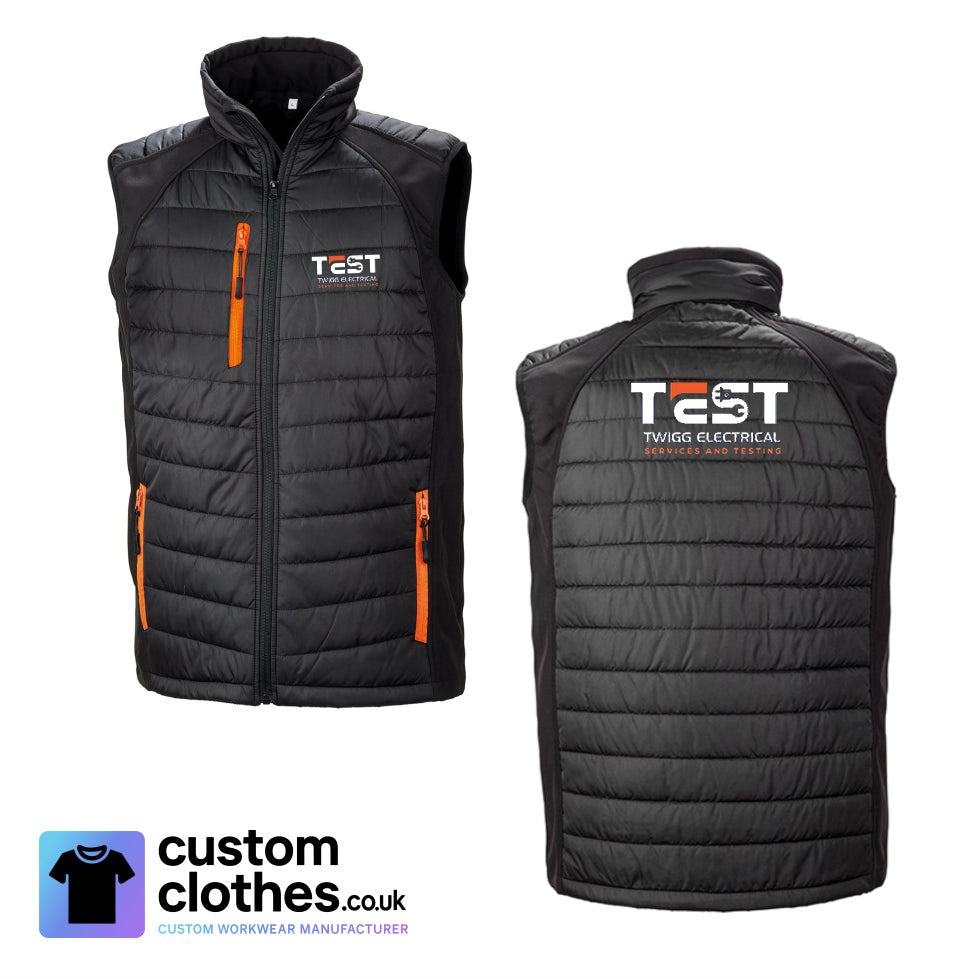 CONTRAST-GILET-R238X black-orange AST-006740 [SB000051|CONTRAST-GILET-R238X|black-orange|AST-006740]