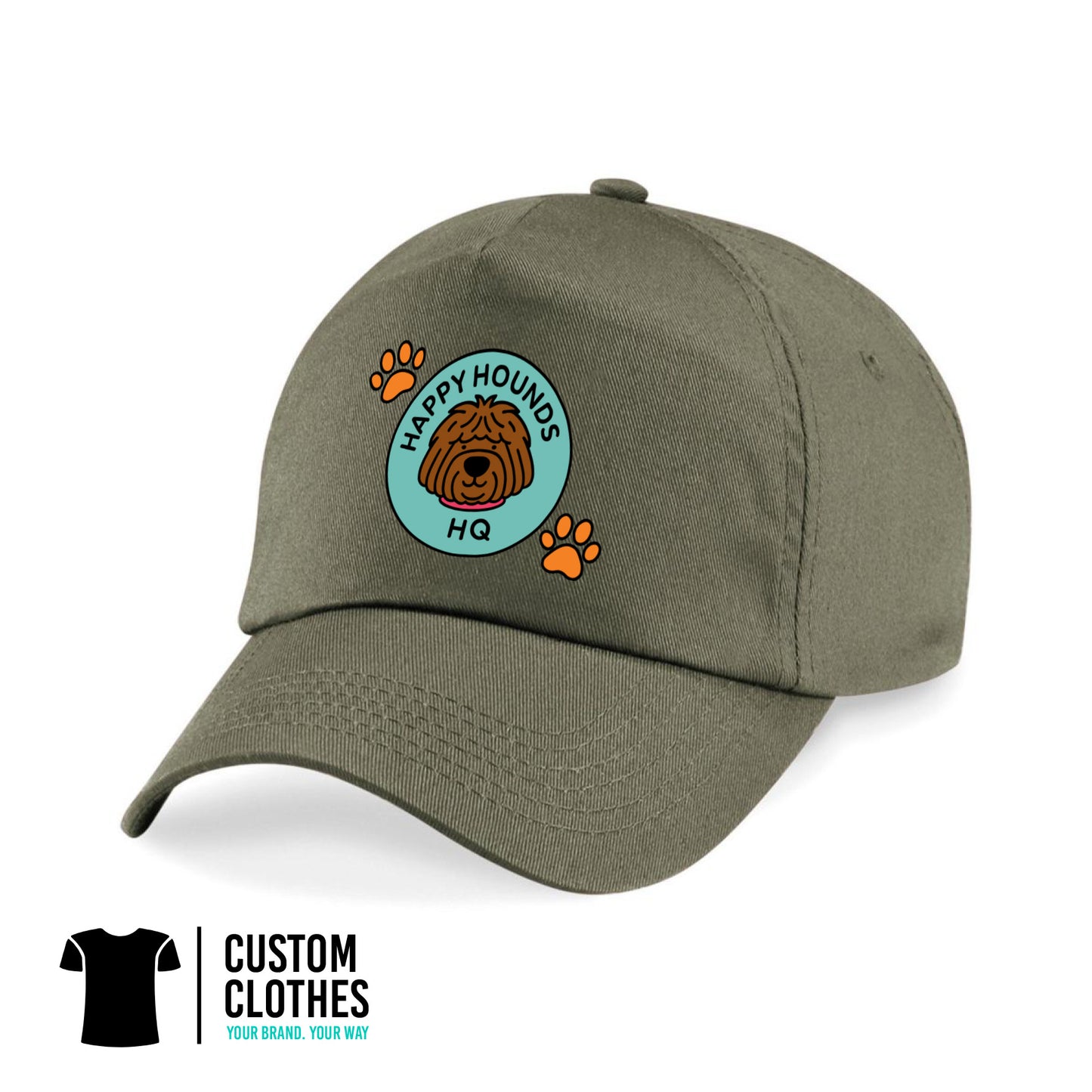 HAPPY HOUNDS HQ - BASEBALL CAP