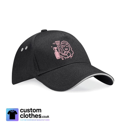null - CONTRAST BASEBALL CAP [BC15C]