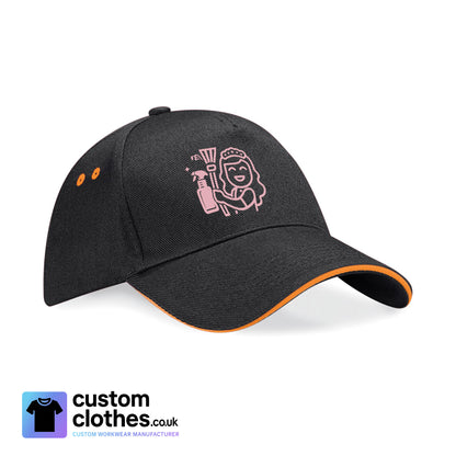 null - CONTRAST BASEBALL CAP [BC15C]