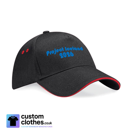PROJECT ICELAND 2026 - CONTRAST BASEBALL CAP [BC15C]