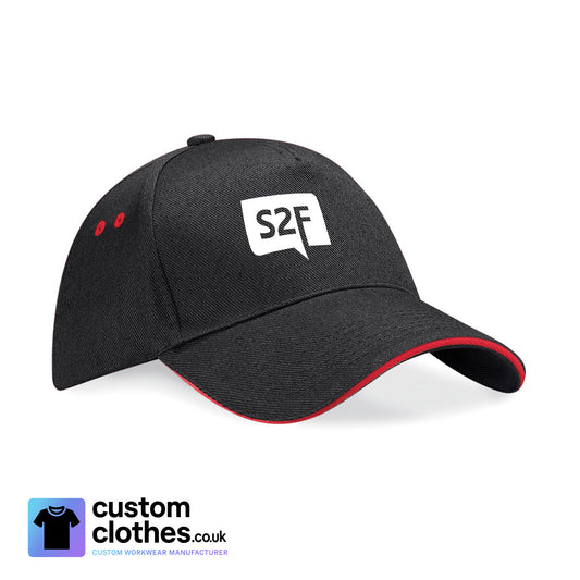 S2F Marketing - CONTRAST BASEBALL CAP [BC15C]