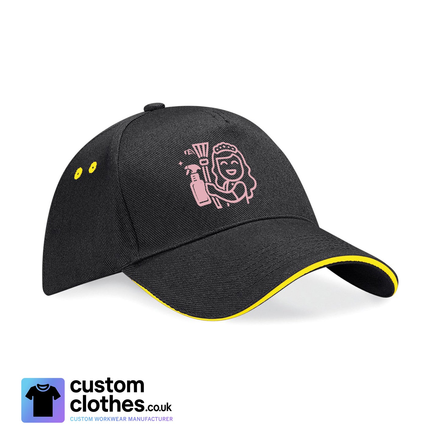 null - CONTRAST BASEBALL CAP [BC15C]