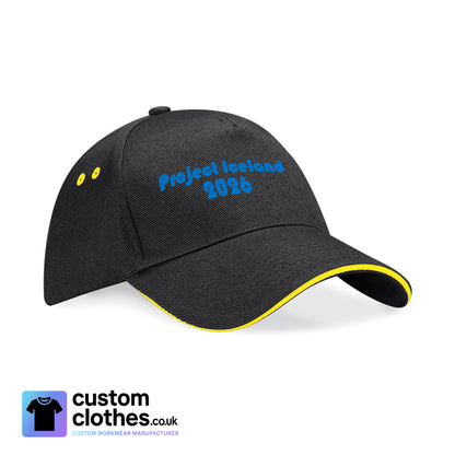 PROJECT ICELAND 2026 - CONTRAST BASEBALL CAP [BC15C]