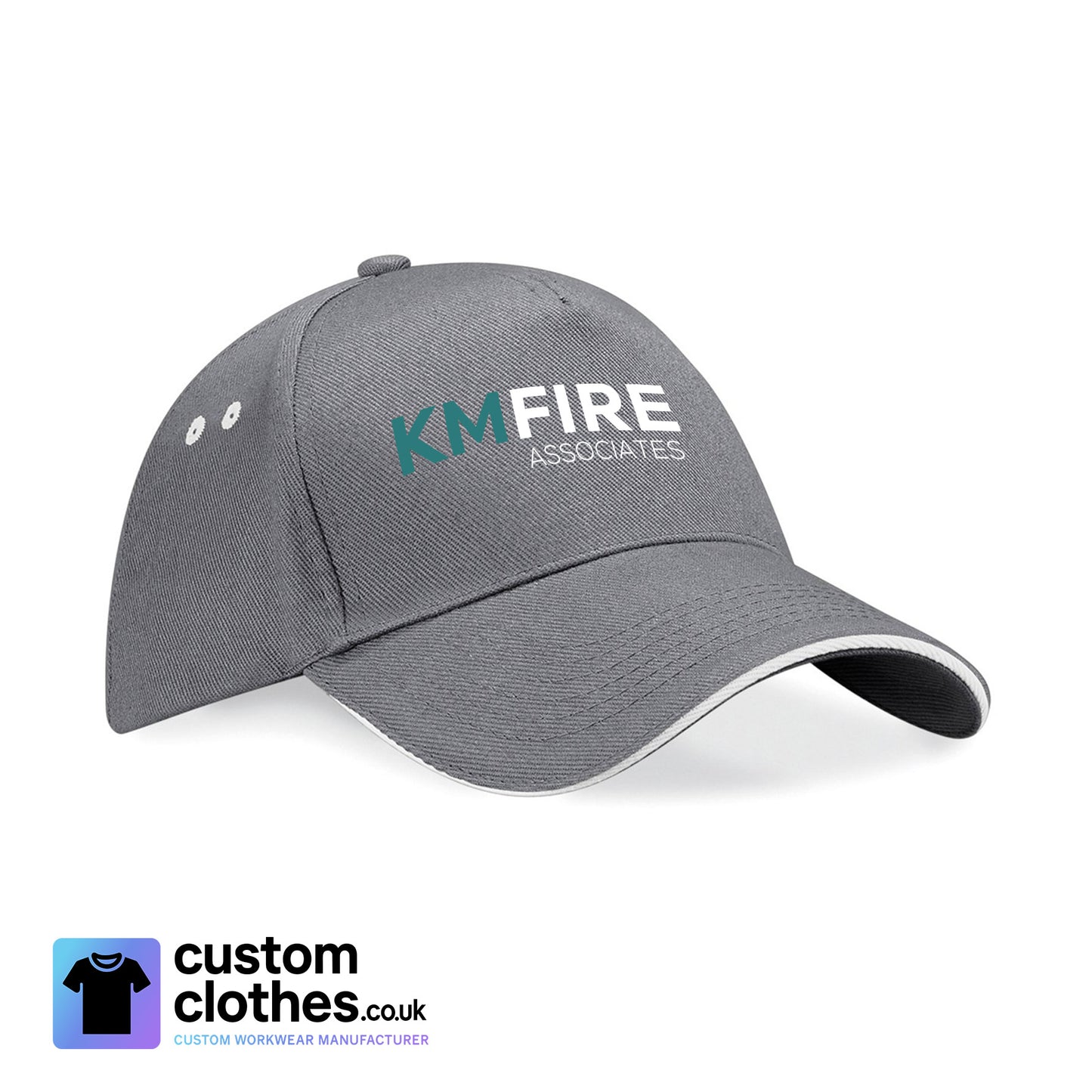 KM Fire Associates - CONTRAST BASEBALL CAP [BC15C]