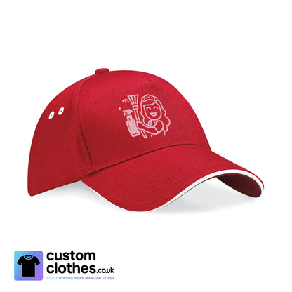 null - CONTRAST BASEBALL CAP [BC15C]