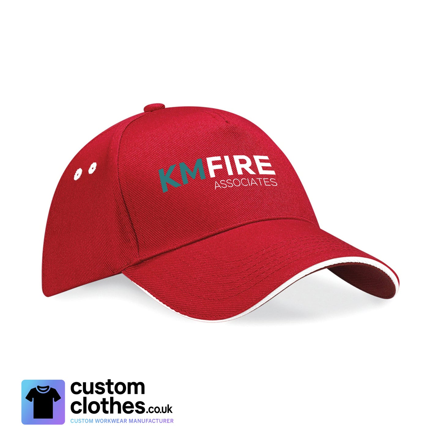 KM Fire Associates - CONTRAST BASEBALL CAP [BC15C]