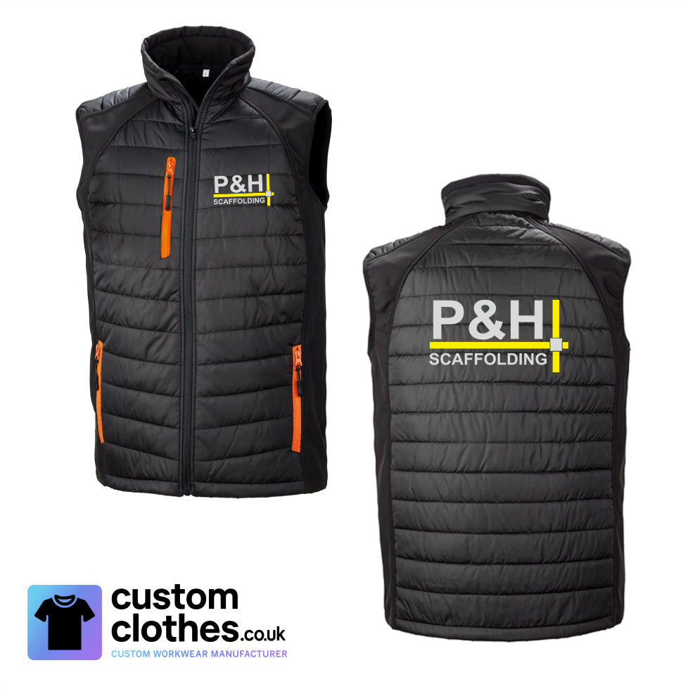 P&H SCAFFOLDING - CONTRAST GILET [R238X]