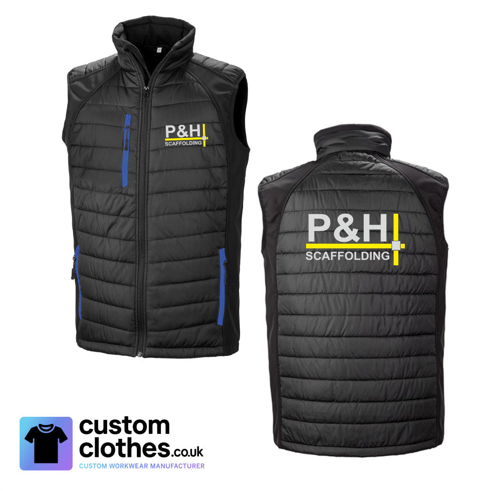 P&H SCAFFOLDING - CONTRAST GILET [R238X]