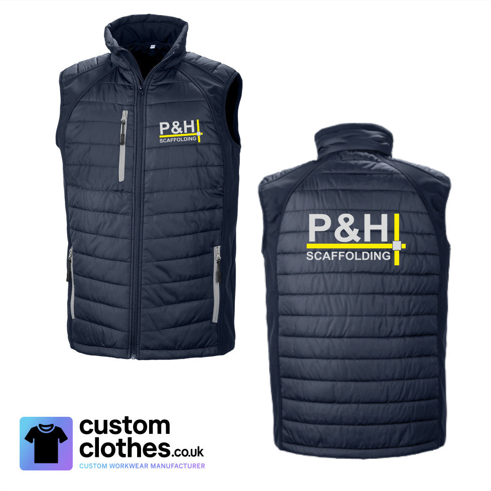 P&H SCAFFOLDING - CONTRAST GILET [R238X]