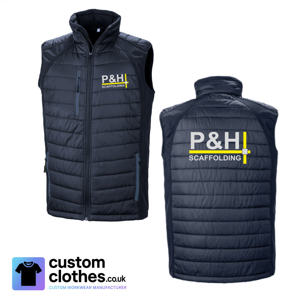 P&H SCAFFOLDING - CONTRAST GILET [R238X]