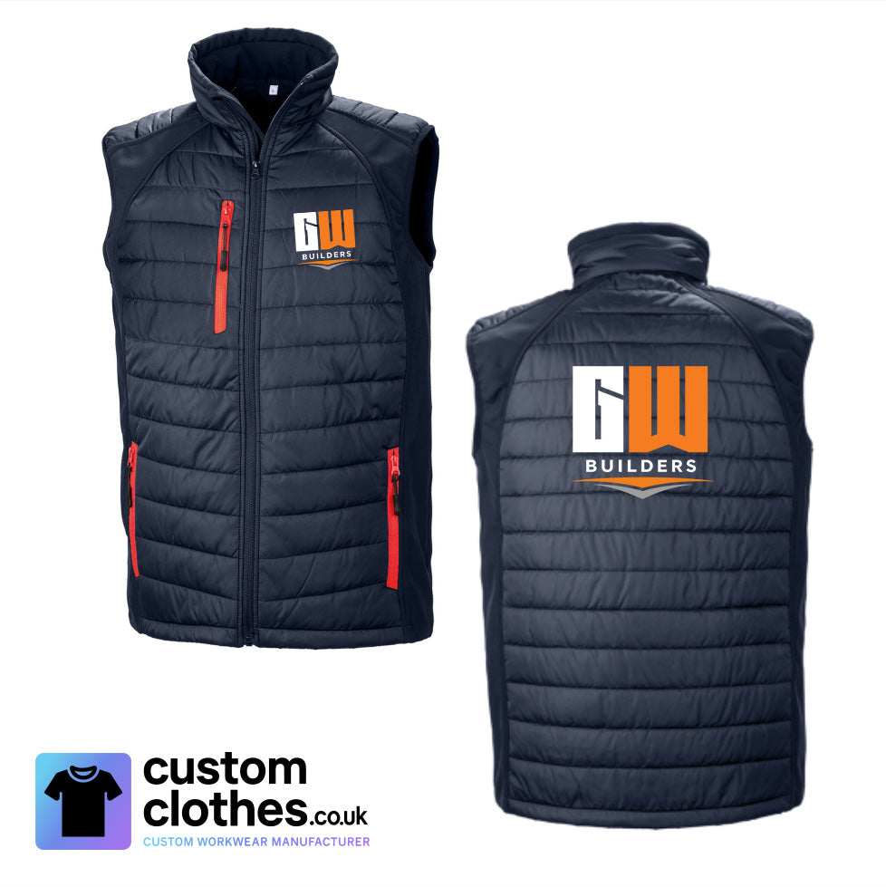 GW Builders - CONTRAST GILET [R238X]