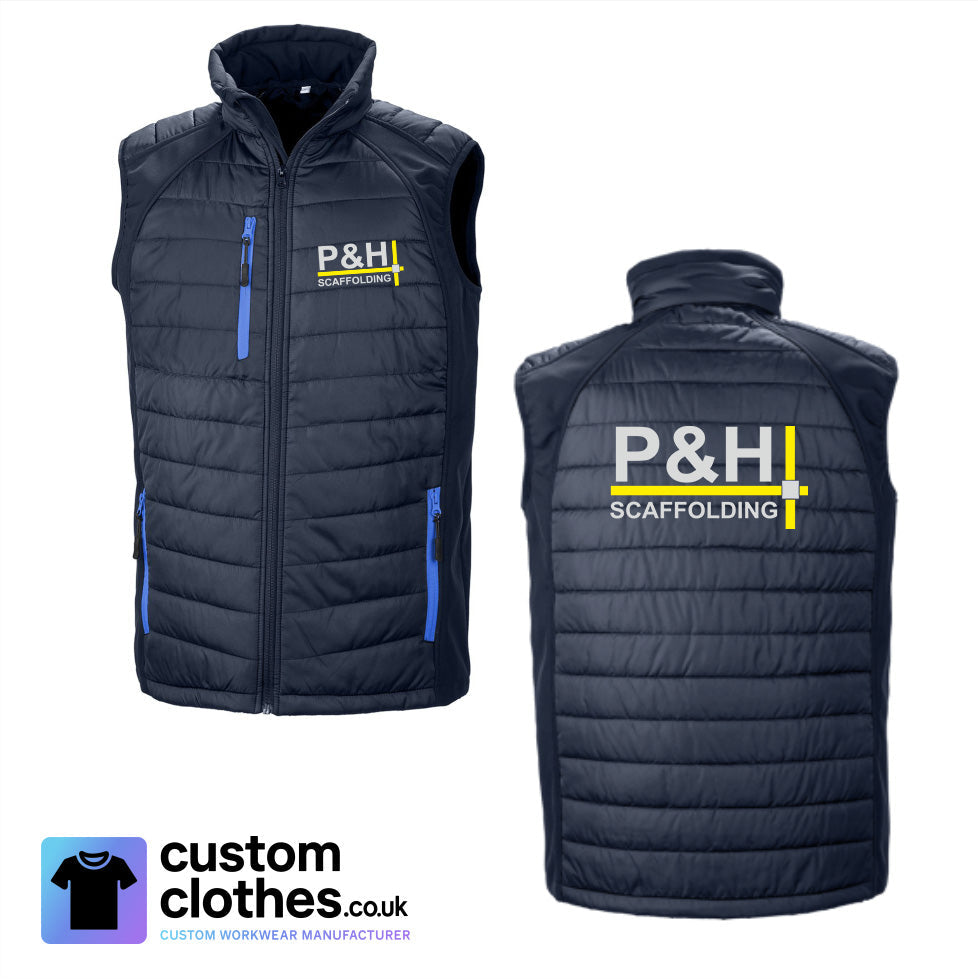 P&H SCAFFOLDING - CONTRAST GILET [R238X]