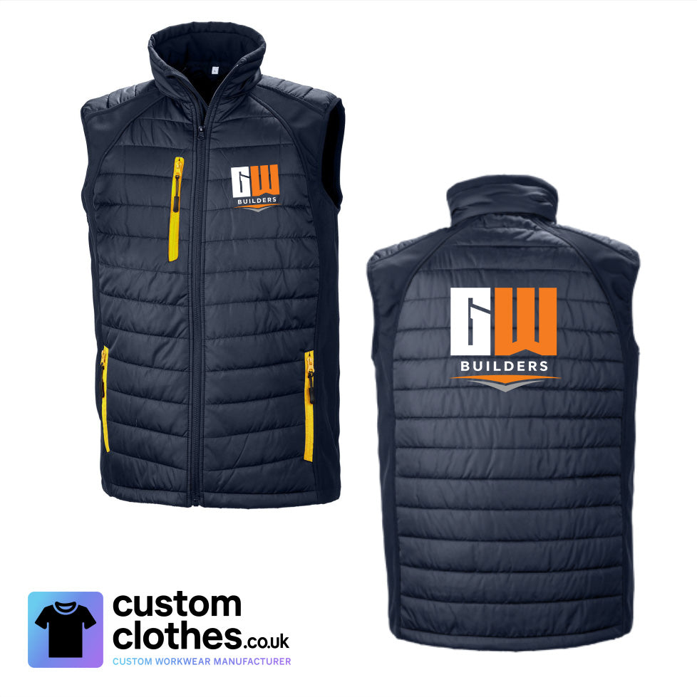 GW Builders - CONTRAST GILET [R238X]