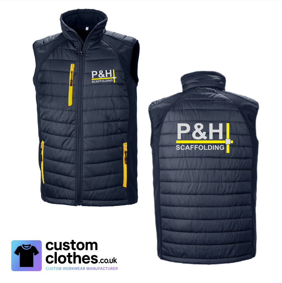 P&H SCAFFOLDING - CONTRAST GILET [R238X]
