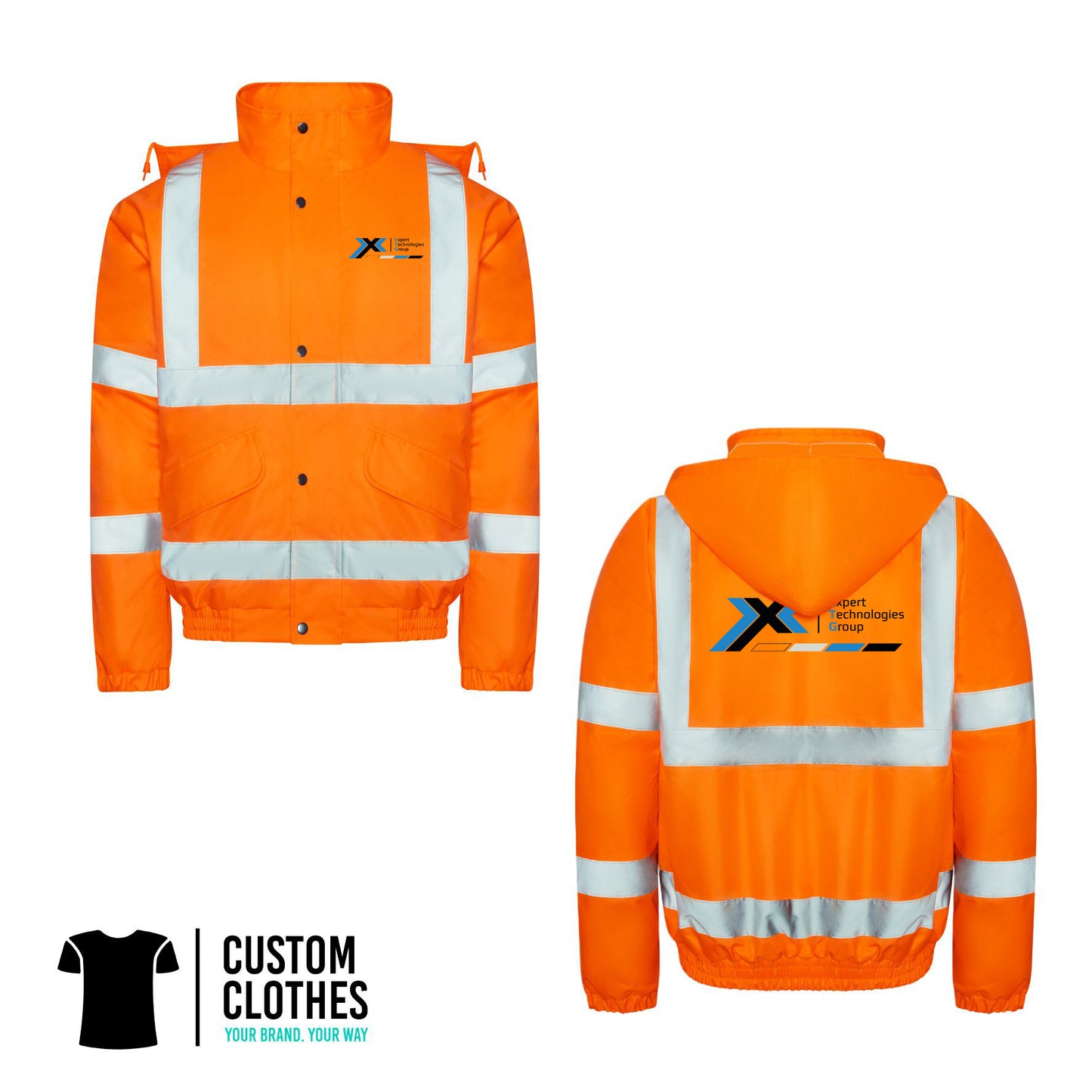 Expert Technologies Group - HI-VIS BOMBER JACKET [RX770]