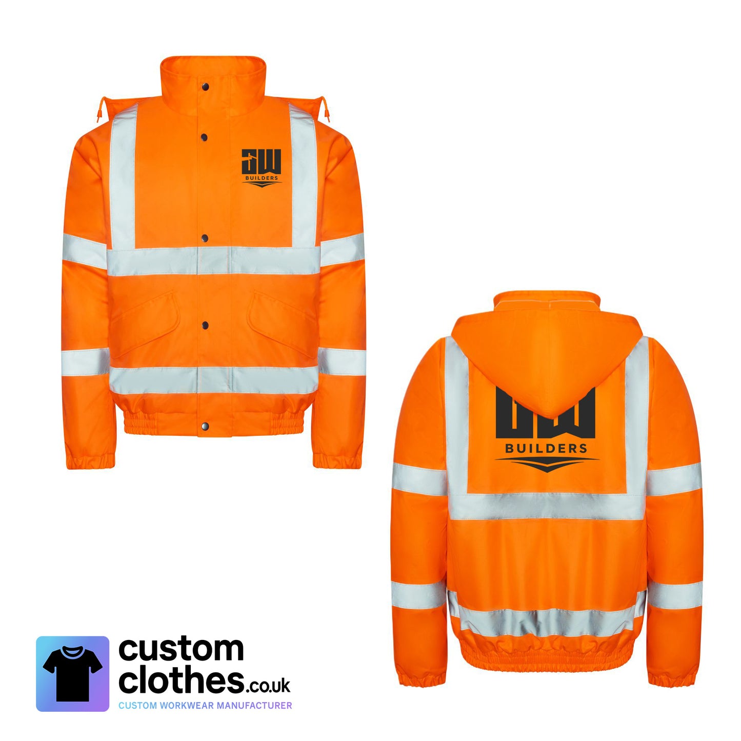 GW Builders - HI-VIS BOMBER JACKET [RX770]
