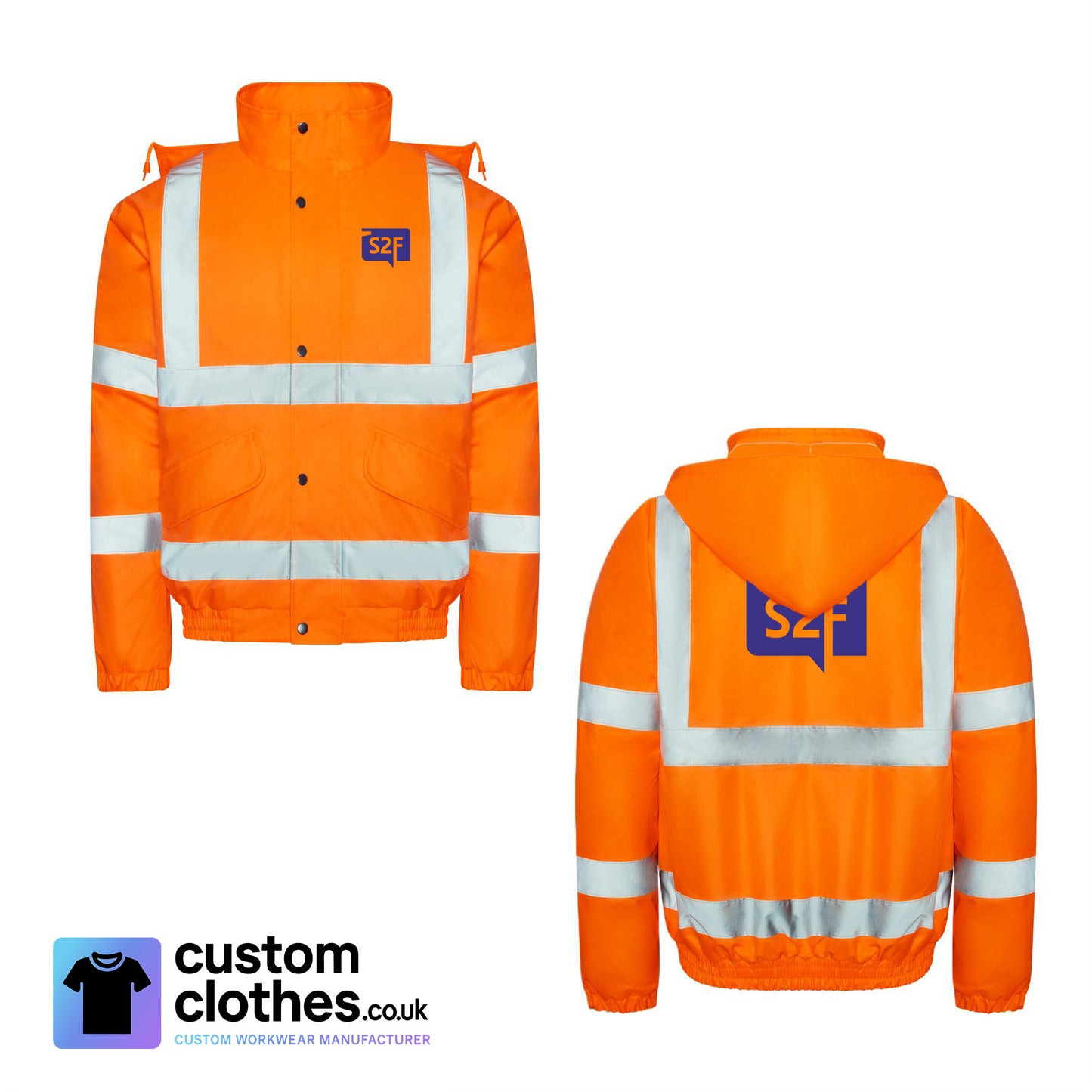 S2F Marketing - HI-VIS BOMBER JACKET [RX770]