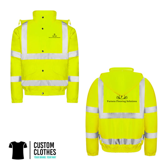 Furness Flooring Solutions - HI-VIS BOMBER JACKET [RX770]