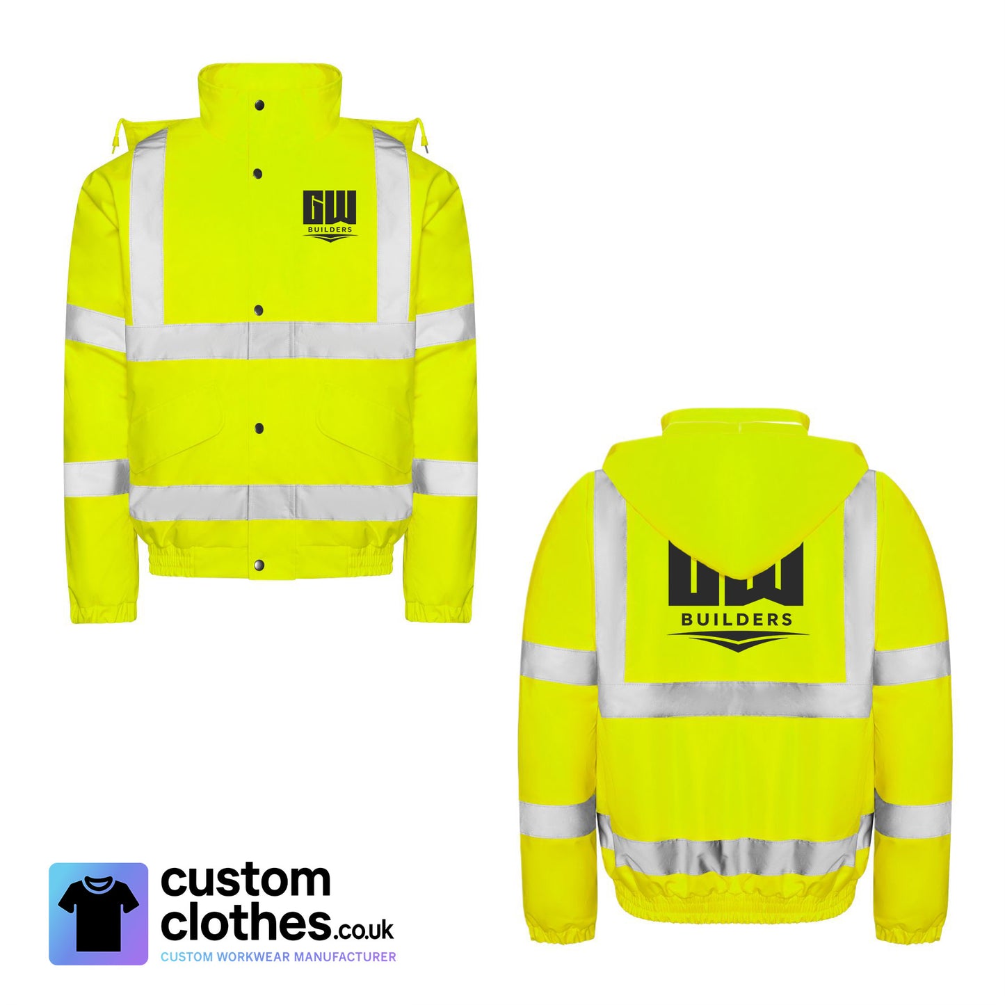 GW Builders - HI-VIS BOMBER JACKET [RX770]