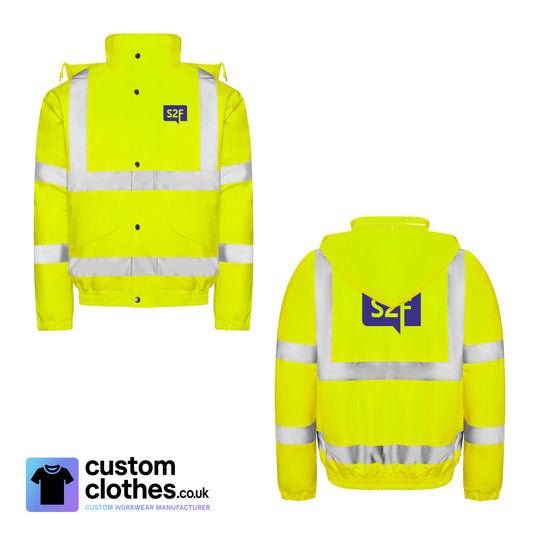 S2F Marketing - HI-VIS BOMBER JACKET [RX770]