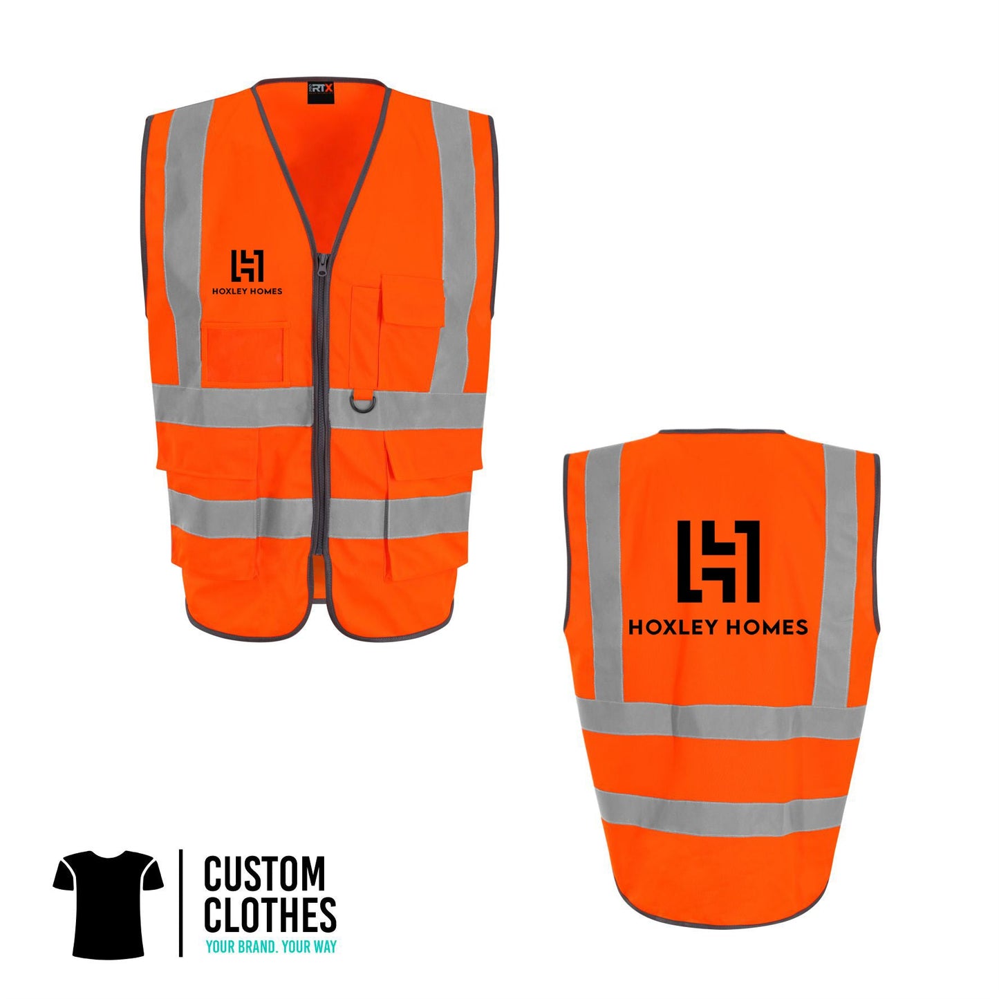 Hoxley Homes - HI-VIS EXECUTIVE VEST [RX705]