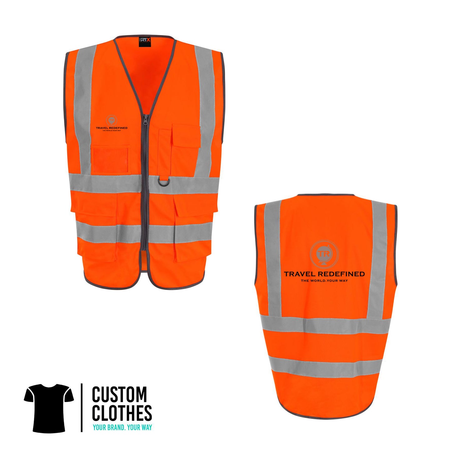 Travel Redefined Ltd - HI-VIS EXECUTIVE VEST [RX705]