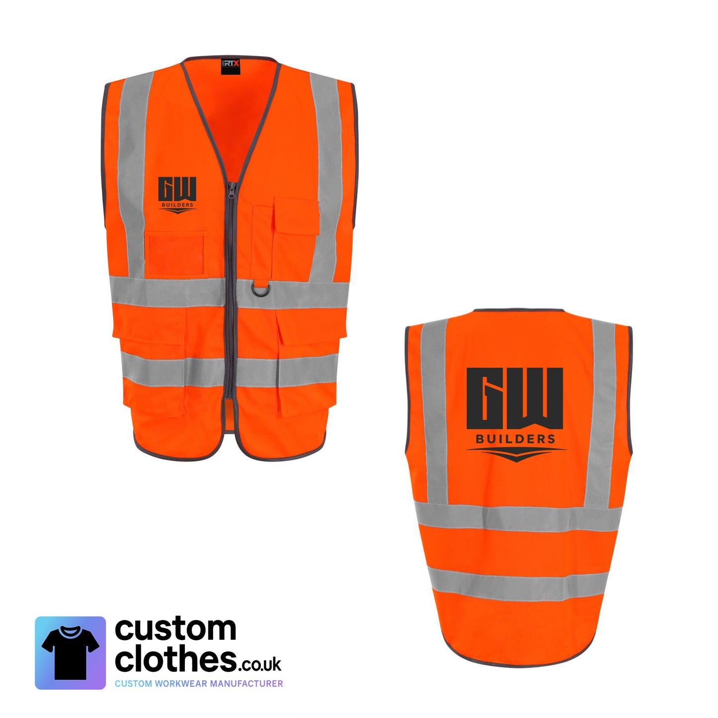 GW Builders - HI-VIS EXECUTIVE VEST [RX705]