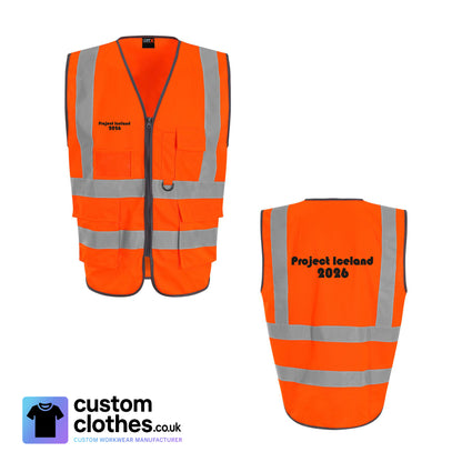 PROJECT ICELAND 2026 - HI-VIS EXECUTIVE VEST [RX705]