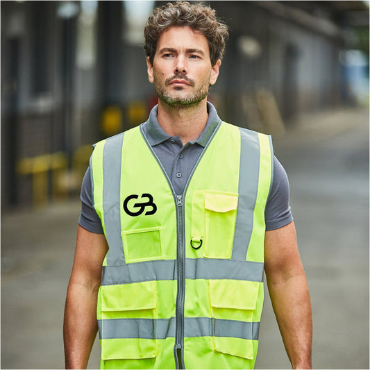 G BUILD - HI-VIS EXECUTIVE VEST [RX705]
