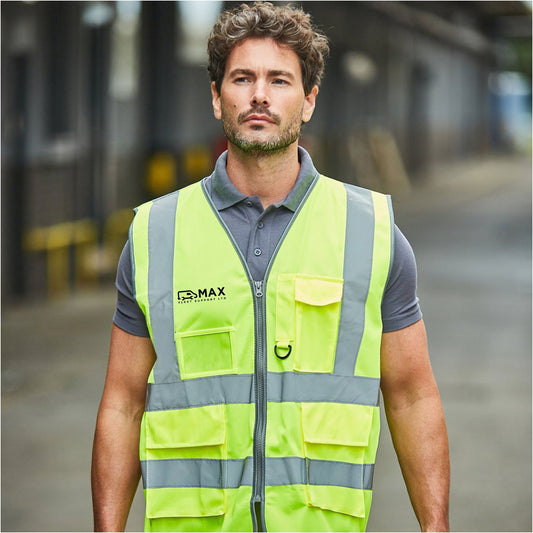 MAX FLEET - HI-VIS EXECUTIVE VEST [RX705]