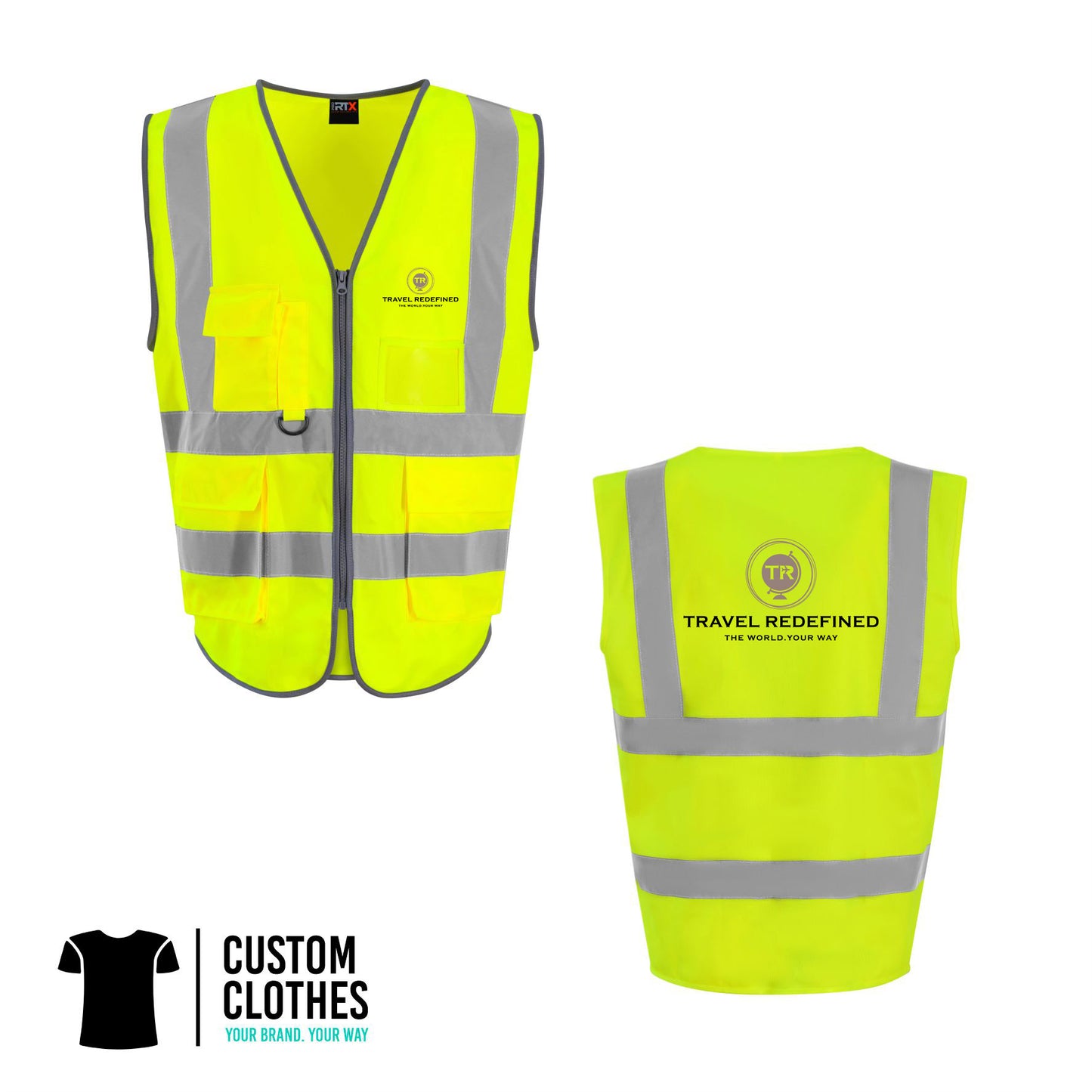Travel Redefined Ltd - HI-VIS EXECUTIVE VEST [RX705]