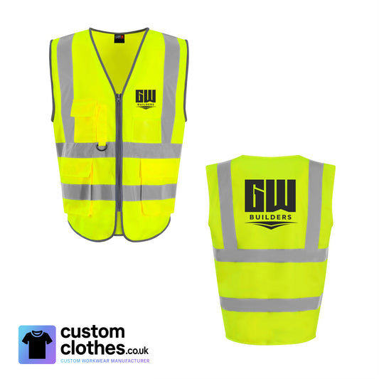 GW Builders - HI-VIS EXECUTIVE VEST [RX705]