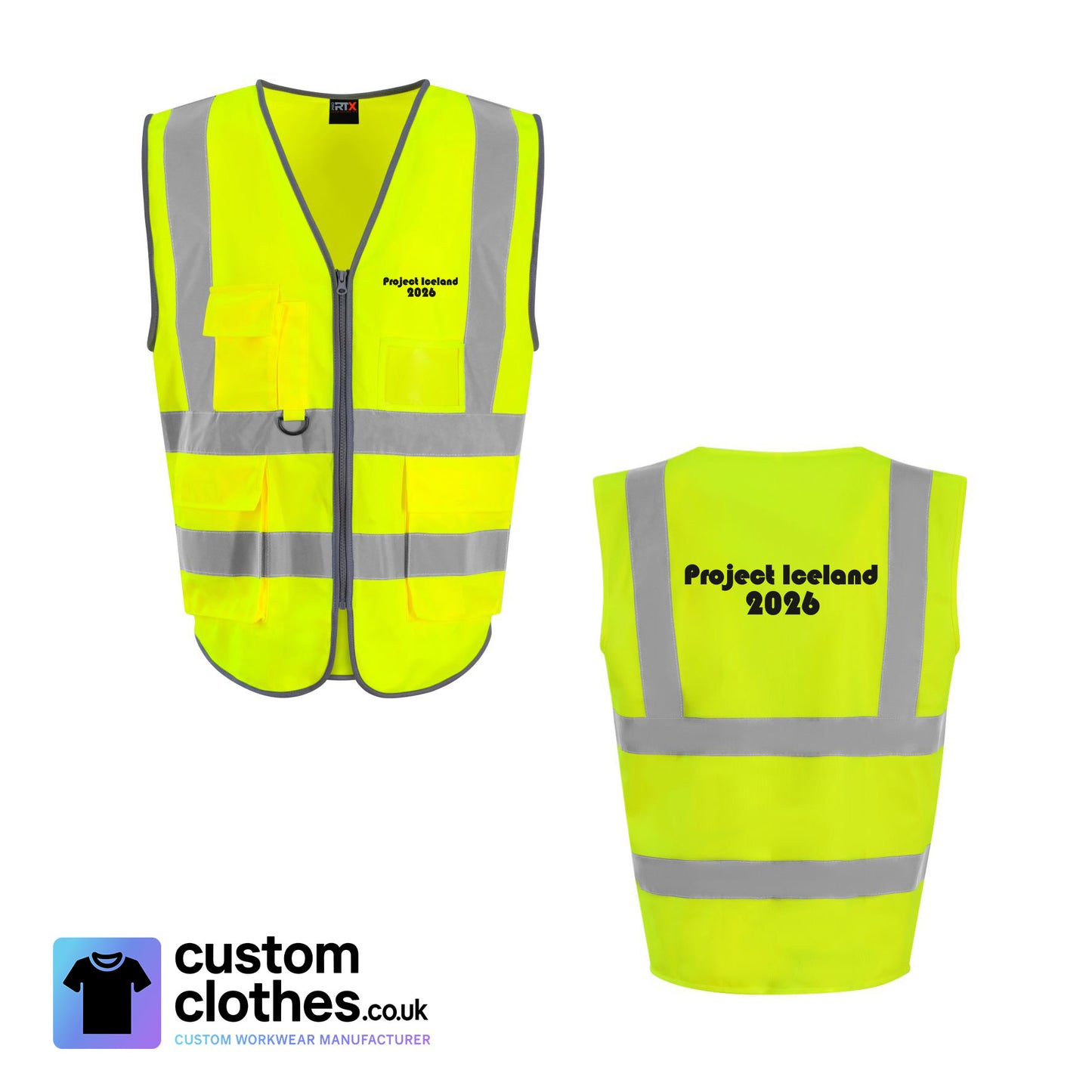 PROJECT ICELAND 2026 - HI-VIS EXECUTIVE VEST [RX705]