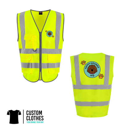 HAPPY HOUNDS HQ - HI-VIS EXECUTIVE VEST [RX705]