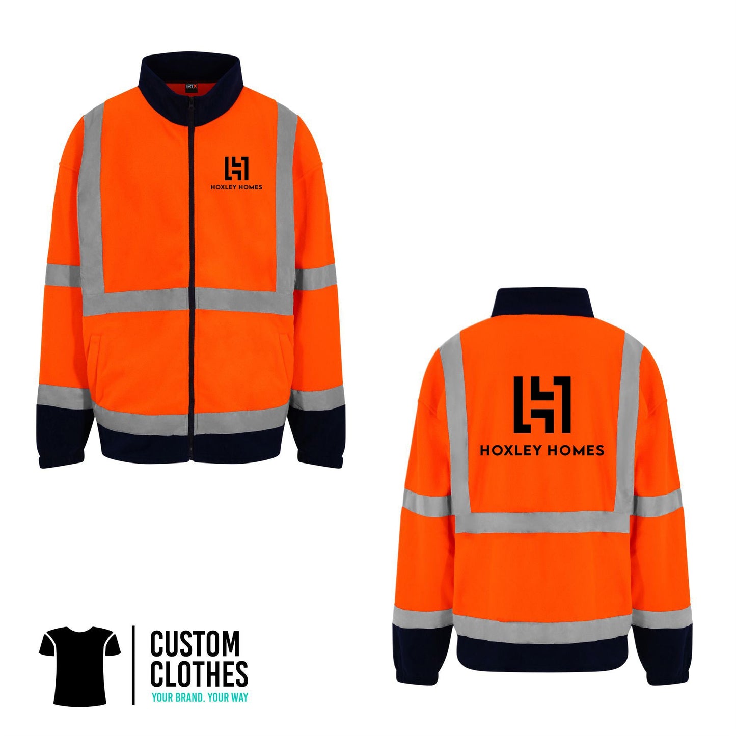Hoxley Homes - HI-VIS FLEECE [RX750]