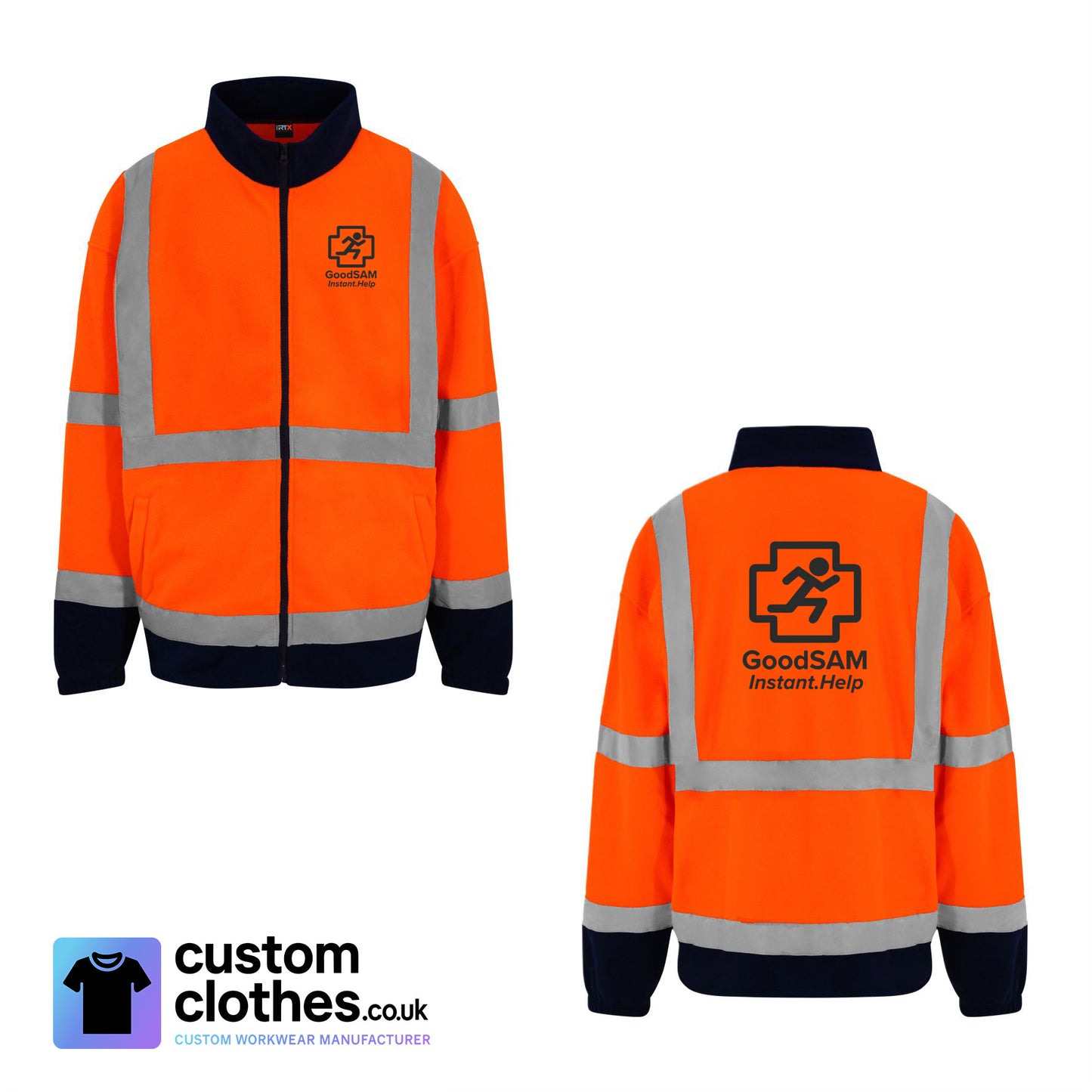 GoodSAM Instant Help - HI-VIS FLEECE [RX750]