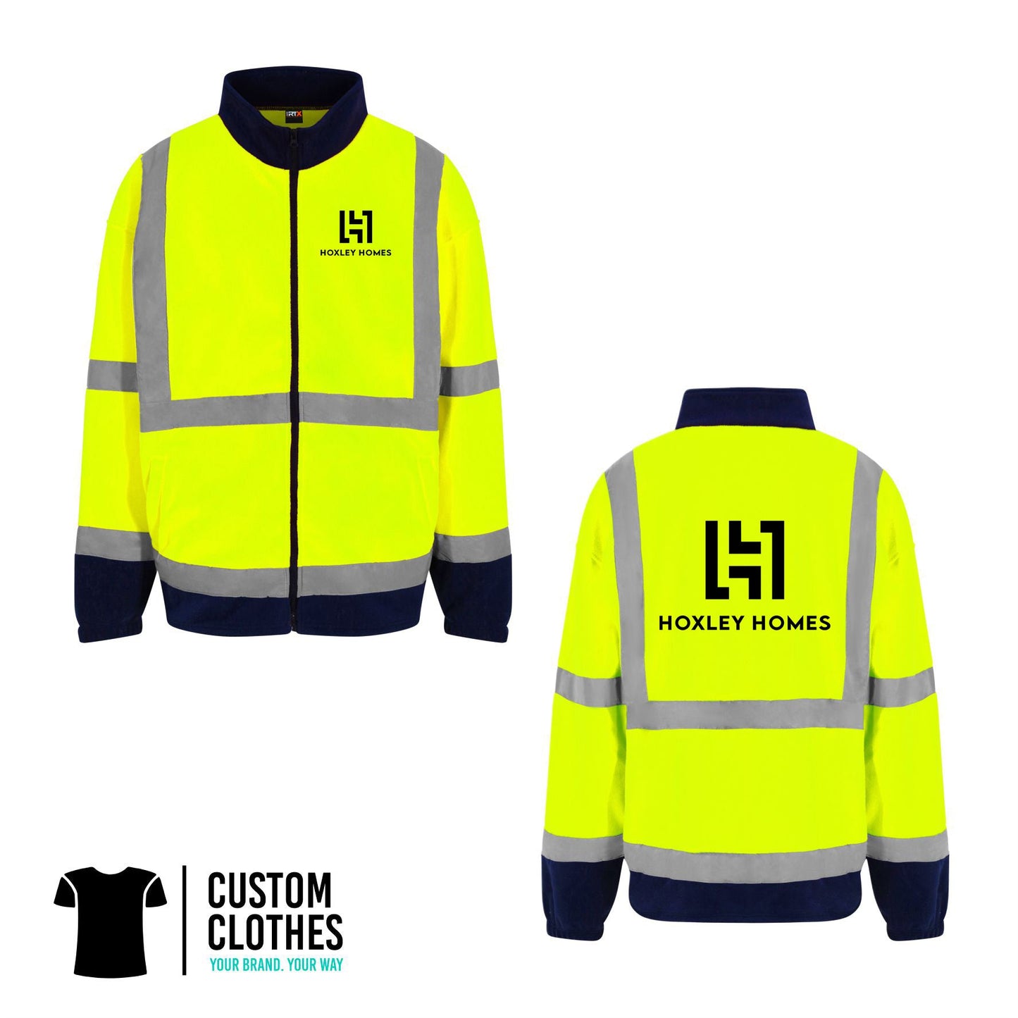 Hoxley Homes - HI-VIS FLEECE [RX750]
