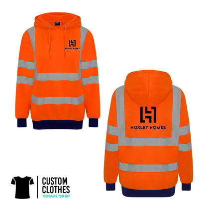 Hoxley Homes - HI-VIS HOODIE [RX740]