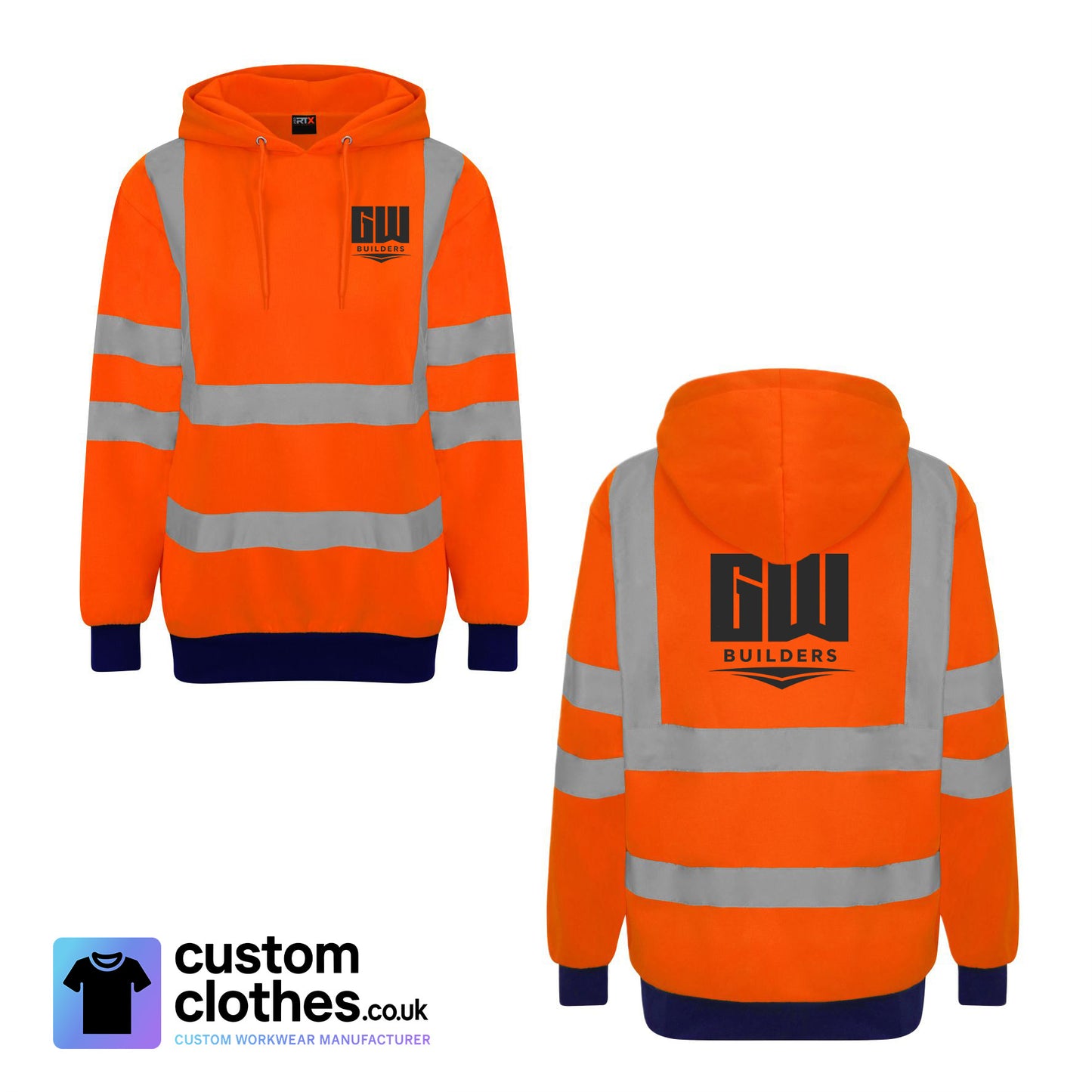 GW Builders - HI-VIS HOODIE [RX740]