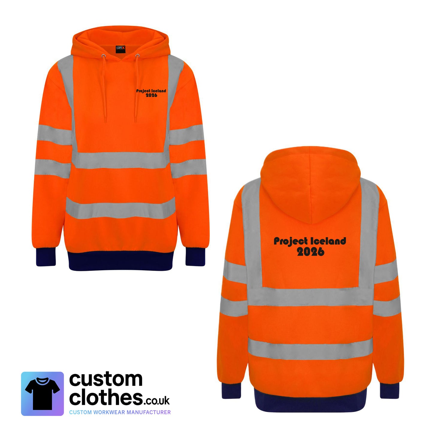 PROJECT ICELAND 2026 - HI-VIS HOODIE [RX740]