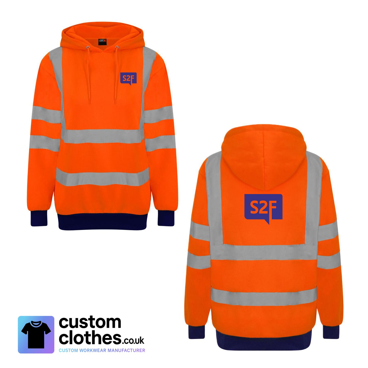 S2F Marketing - HI-VIS HOODIE [RX740]