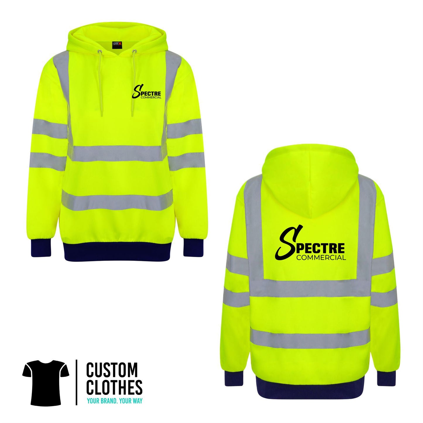 SPECTRE VISUALS - HI-VIS HOODIE [RX740]