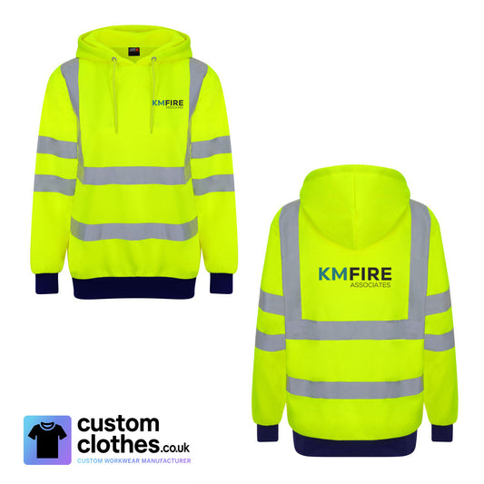 KM Fire Associates - HI-VIS HOODIE [RX740]