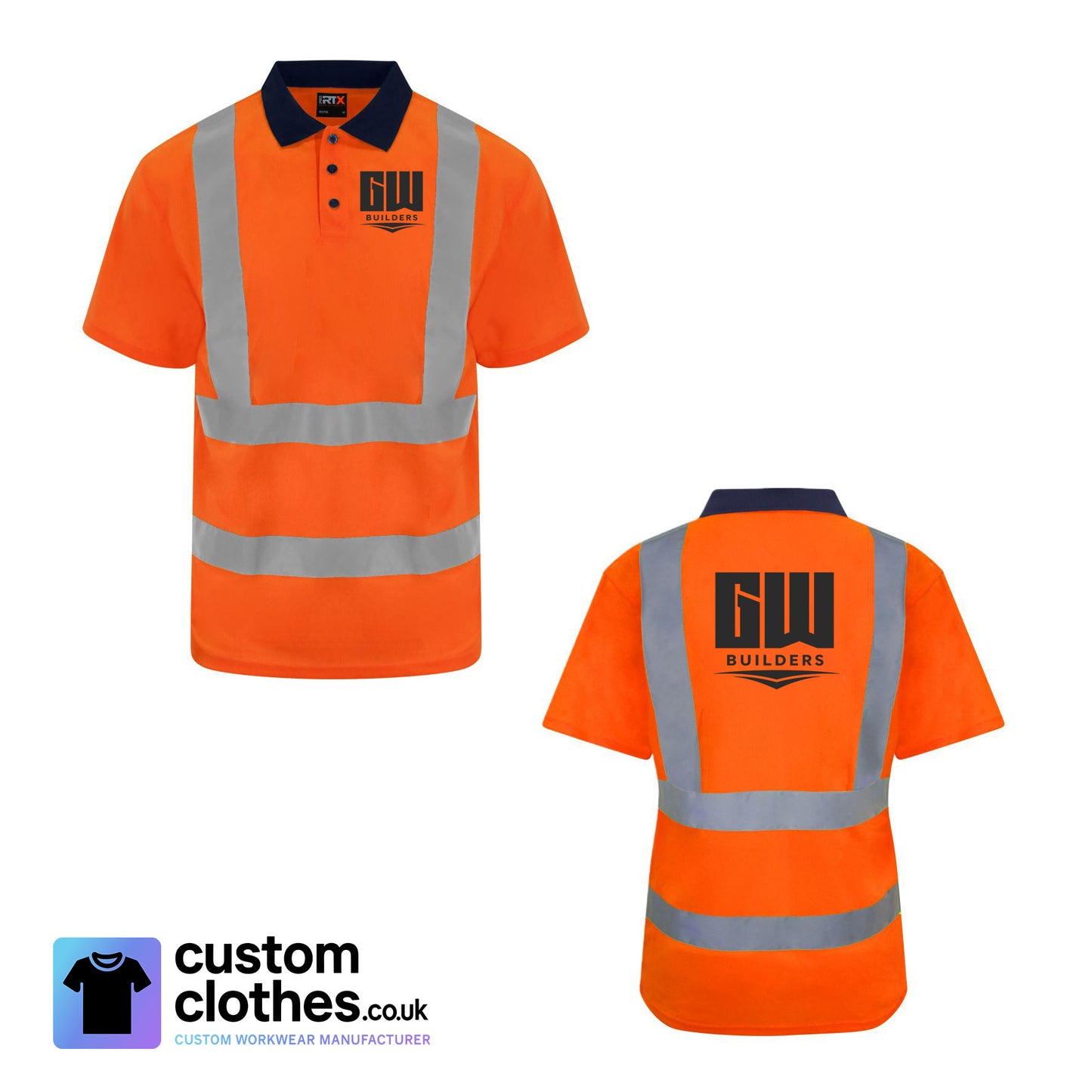 GW Builders - HI-VIS POLO [RX710]