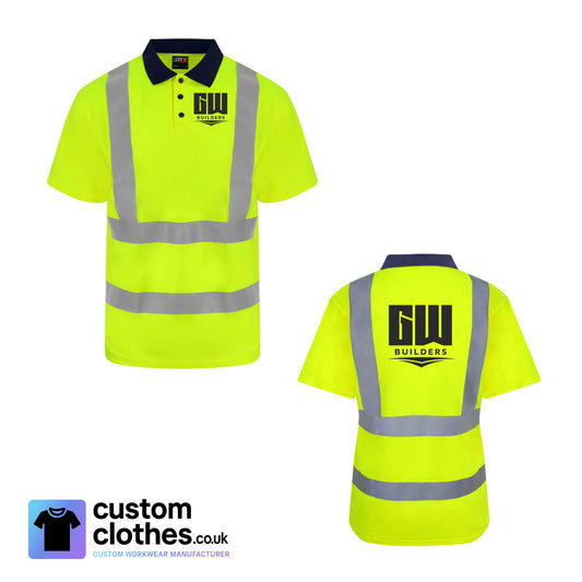 GW Builders - HI-VIS POLO [RX710]